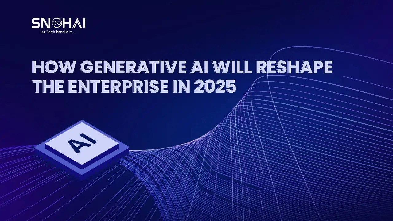 How Generative AI Will Reshape the Enterprise in | SnohAI
