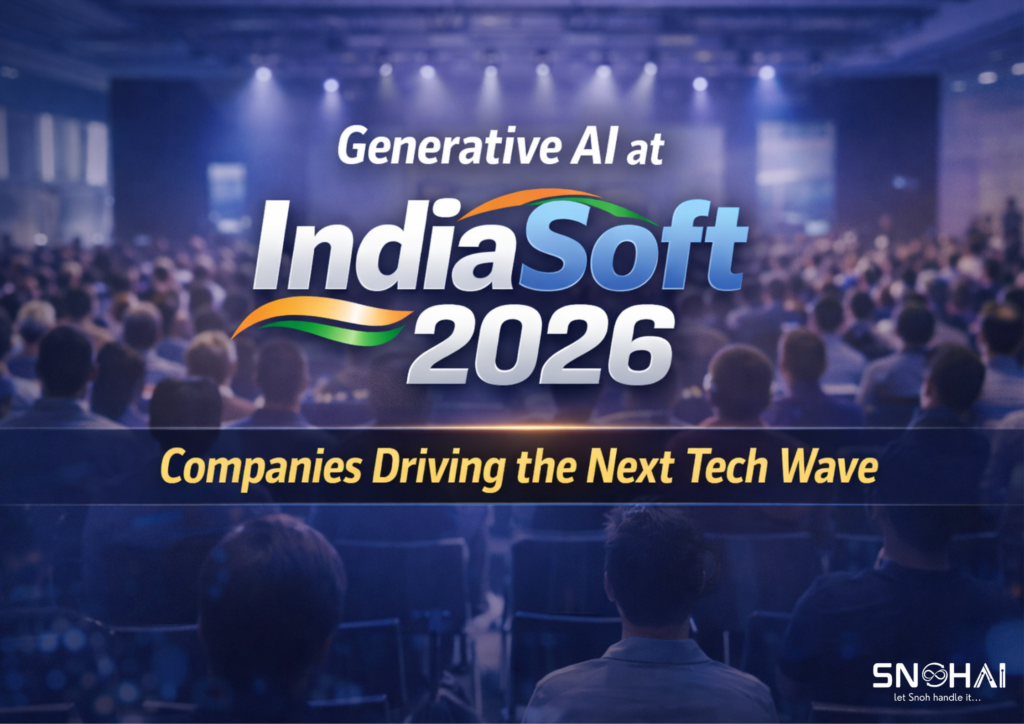 IndiaSoft 2026 Generative AI : Companies Driving the Next Tech Wave