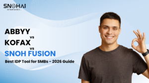 ABBYY vs Kofax vs Snoh Fusion Best IDP Tool for SMBs