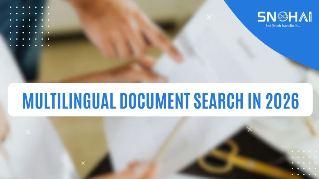 Multilingual Document Search in 2026