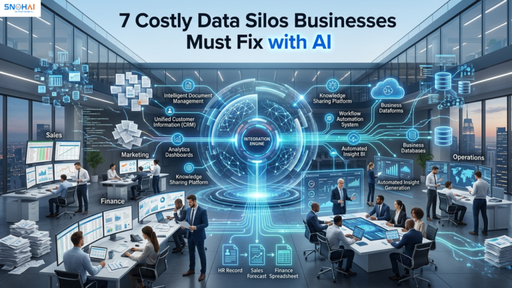 7 Costly Data Silos Businesses Must Fix with AI
