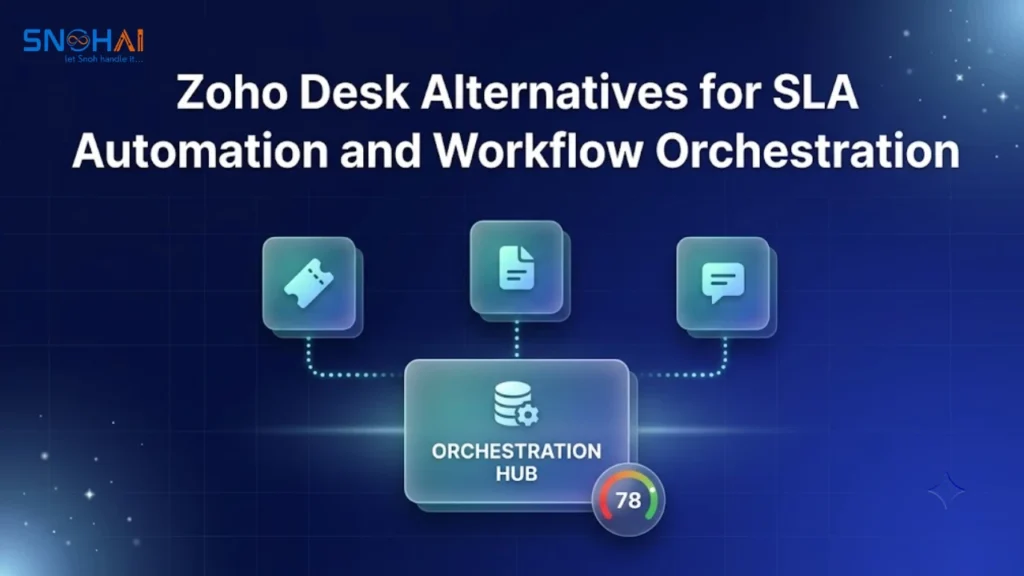 Zoho Desk alternatives for SLA automation and workflow orchestration — featured blog image.