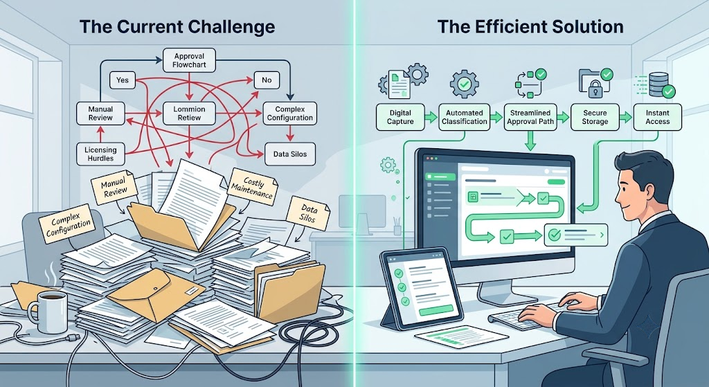 Common reasons businesses evaluate DocuWare alternatives for document workflows