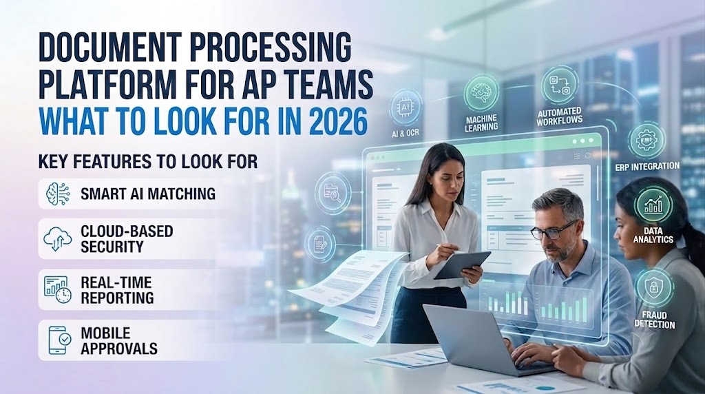 Document Processing Platform for AP Teams: What to Look For in 2026