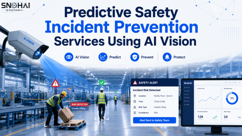 Predictive Safety Incident Prevention Services Using AI Vision