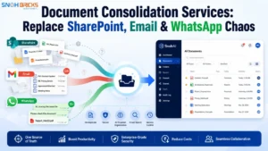 Document consolidation services: replace SharePoint, email, and WhatsApp chaos — SnohAI