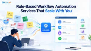 Rule-based workflow automation services that scale with your business — SnohAI