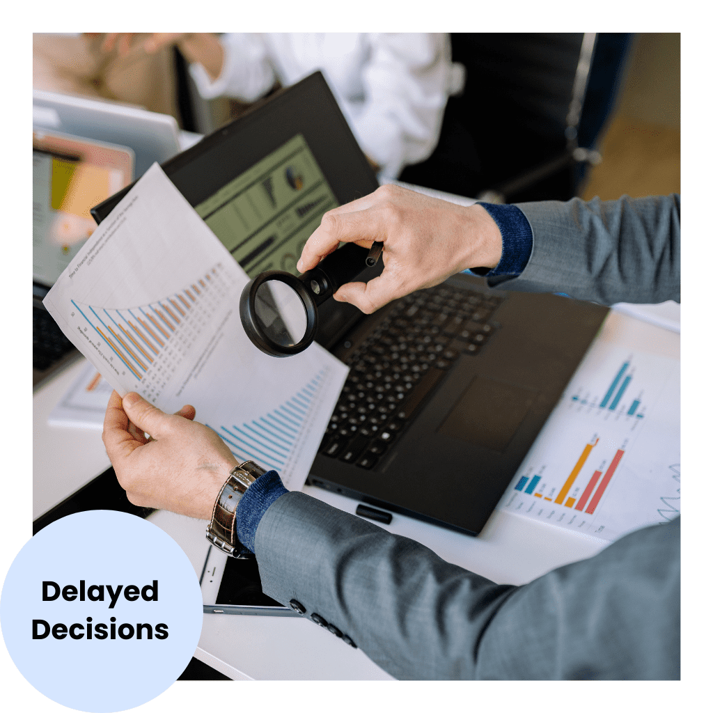 Business teams struggling with disconnected manual systems